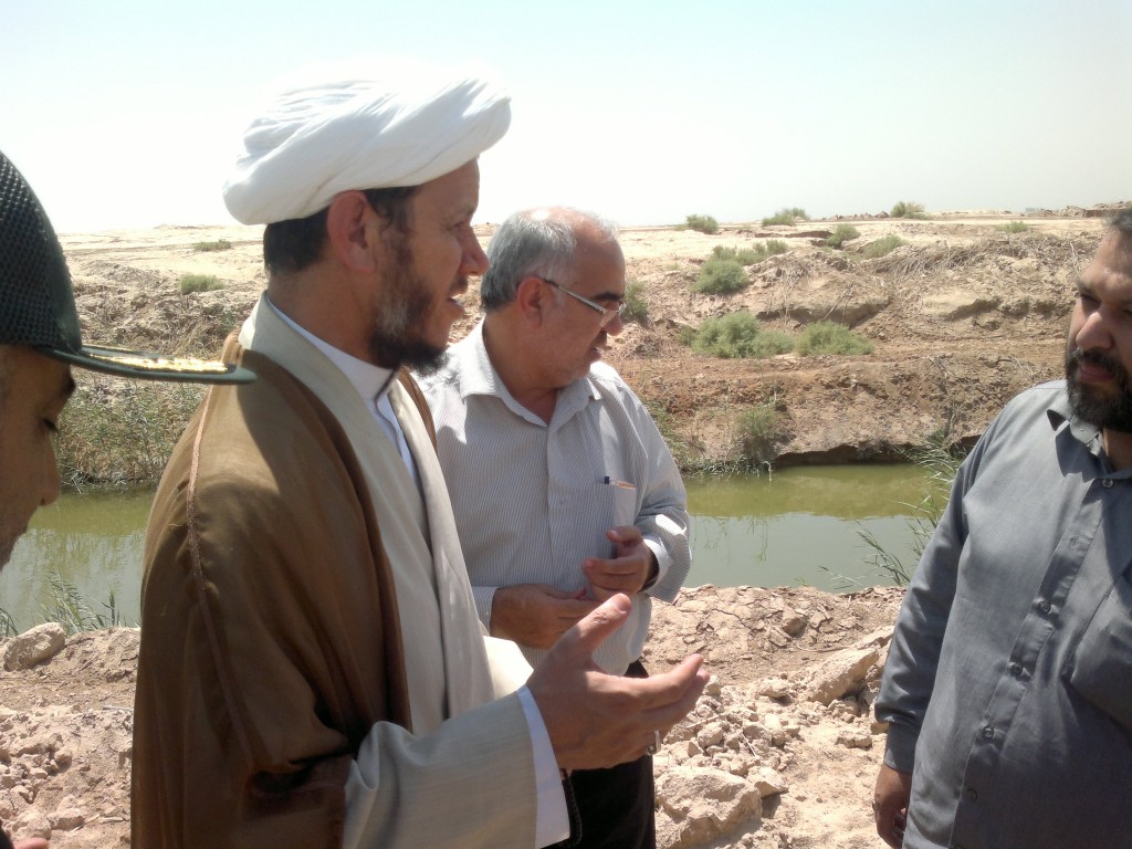 دیدار امام جمعه کوت عبدالله از مجتمع شیلات آزادگان
