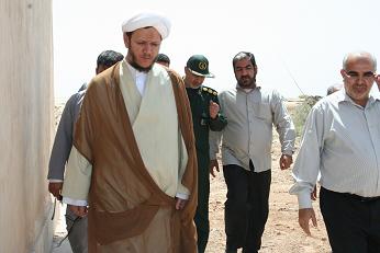 بازدید امام جمعه کوت عبدالله از مجتمع شیلات آزادگان