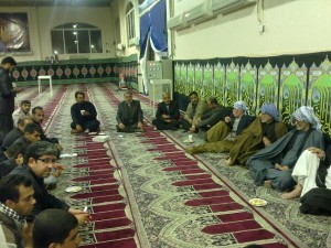 جلسه با هیئت امناء مساجد و حسینه ها