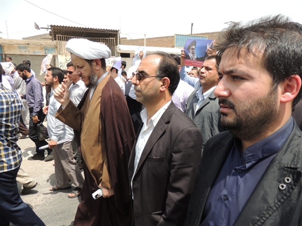 راهپیمایی روز قدس در شهرستان کارون
