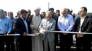 روشنایی جاده کوت سید صالح وجنگیه  به بهره برداری رسید