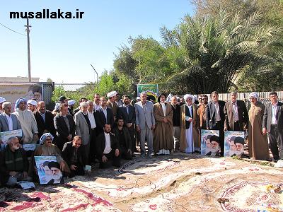 نشت صمیمانه عشایر و معتمدین با امام جمعه و مسئولین شهرستان کارون