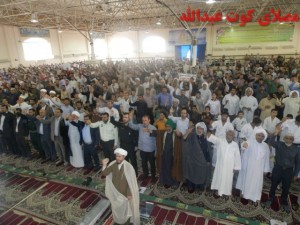محکومیت جنایات آل‌سعود توسط نمازگزاران کارون